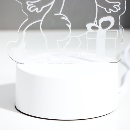 Light "Cat with a gift" Led RGB from the RISALUX network-7