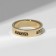 Ring Xuping Weaving, Color Gold, Size 19