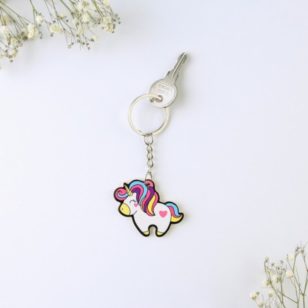Gift set "Unicorn" icon + keychain, 6.8 x 10.5 cm.-7
