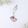 Gift set "Unicorn" icon + keychain, 6.8 x 10.5 cm.