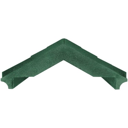 PPK parapet for a fence span of 0.5 brick, 50 × 13 × 1.5 cm, green, “flexible tile”-5