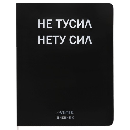 Universal diary for grades 1-11 was not hung out, integral cover, artificial leather, silk-screen printing, liesse, 80 g/m2