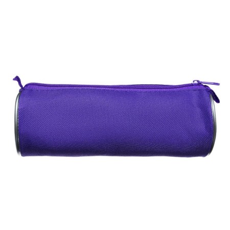 Cleaning set 10 items (pencil case is 65 x 210 mm, pens 4 pieces Blue, ruler 15 cm, sharpener, pencil 2 pieces, texture), purple-3