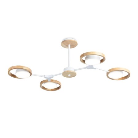 LED LED SCREED OF AMBRELLA LIGHT, LINTECH, FL51609, 4XLED, 28 W, 2100LUM, 3000-6400K, white, light tree color