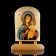 The icon "Inexplicable color", on a stand, selenite