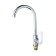 Kitchen mixer RMS SL133-017F, single-leaf, high spout, nut, chrome