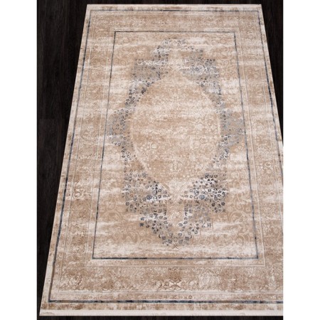 Rectangular carpet Karmen Hali Lissabon, size 195x290 cm, color Brown/Brown