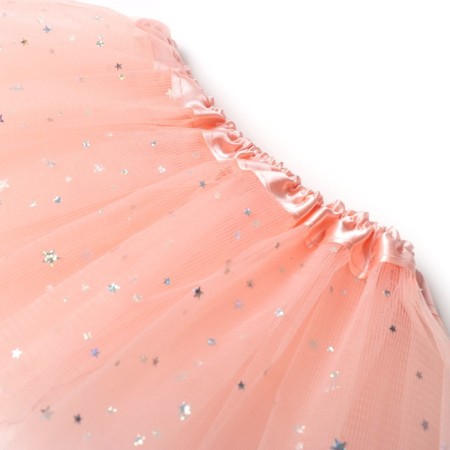 Children's skirt kaftan "stars" powder, 17 cm-1