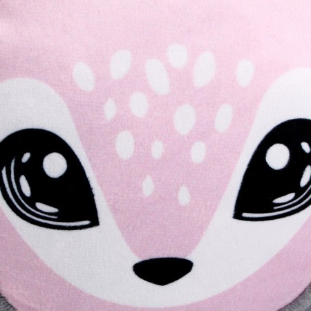 Baby plush backpack, round Olenenok, 18 × 18 cm-3