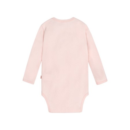 Body baby with a long sleeve "Goroshinka", height 92 cm, peach color-2