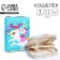 Kids children's wallet, 2 lightning departments, Mix color