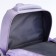 School backpack on lightning, 7 pockets, lilac color