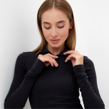 Women's thermal underwear (longshit, leggings) minku color graphite, size 44-7