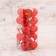 Set of balls plastic D-4 cm, 20 pcs "Felicia" red
