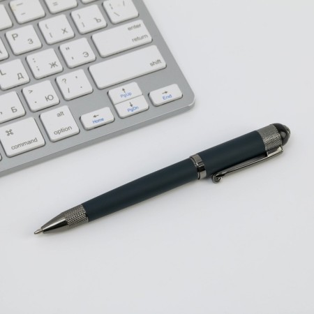Gift handle in a case to the leatherette "with gratitude!", Blue pasta 1.0 mm-1