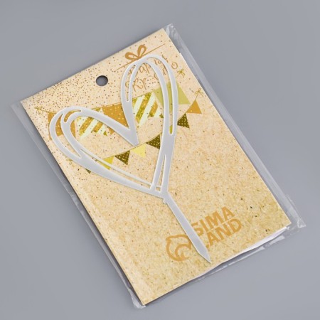 Topper "Heart", silver, give beautifully-3
