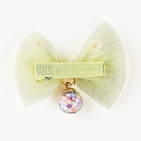 Hair clip with a bow "Princesses can be all", 7 x 5 cm-5