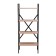 Metal rack "Energy Loft", 147 x 60 x 35 cm, black, oak Santana