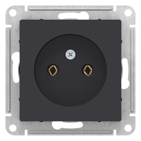 SE SE AtlasDesign, 16 A, 250 V, built -in, without salary, IP20, carbon, Atn001041