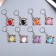 Tile plastic "Color colorful" mix 3.2x3.7 cm