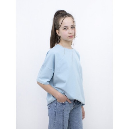T-shirt unisex, size 50, heavenly blue color-4