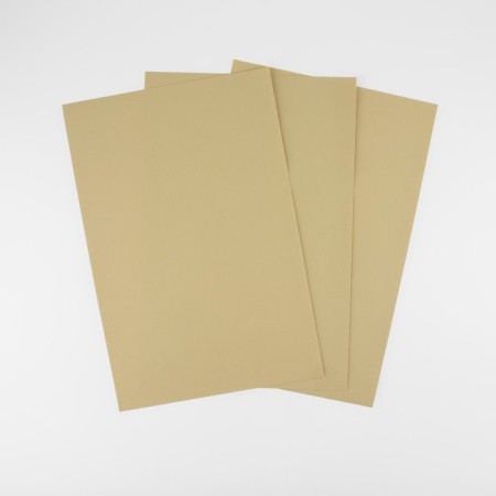 Artificial leather, 20 × 30 cm, 0.5 mm, 3 pcs, milk color-2