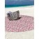 Pareo and beach rug "Many butterflies", d = 150 cm
