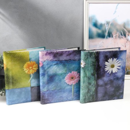 Photo album magnetic on 30 sheets "Flower collection-9" mix-4