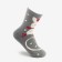 Women's socks with terry inside "Bunnies on skates", size 23-25