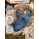 Knitted Knot Killed with a cap Amarobaby Pure Love Tot, height 62 cm, blue color