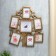 Photo frame in 7 photos 7x7 cm, 7x10 cm, 8x10 cm "Wish Tree" Bronze 36x31 cm