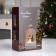 LED figure “Lantern with a snowman” 10.7 × 20.5 × 6