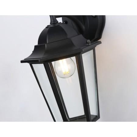 Street wall lamp Ambrella Garden St2018, E27, Black, Transparent Color-4