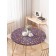 Tablepy tablecloth "Retro toys", round, oxford, elastic band, size 140x140 cm, diameter 105-120 cm