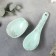 Porcelain spoon with a stand Bolla Menta, 15 × 6 cm, h = 4.5 cm