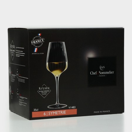 A set of glasses for Symétrie, 350 ml, crystal glass, 6 pcs-7