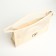 Lightning cosmetic bag, beige color