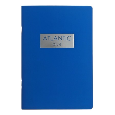 Notepad A5-, 48 sheets, Atlantic, covered cardboard cover, Soft-Touch lamination, foil embossing, block 60g/m2