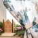 A set of curtains for a kitchen with Forest Animals 145x180cm-2 pcs., Gabardin