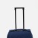 Small 20 suitcase "," Factory Cartes ", lightning department, extension, external pocket, 2 wheels, blue color