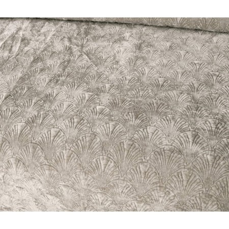 The bedspread with pillowcases Sofi de Marko "Rosalin", size 240x260 cm, 50x70 cm - 2 pcs, beige color-9