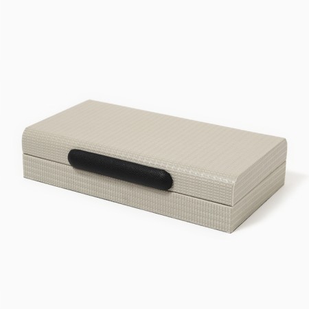 The box for jewelry "minimalism" eco -leather, set of 2 pcs.-3