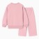 Set for girls (sweatshirt, trousers), dirty pink color, height 122 cm