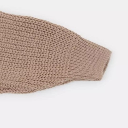 Sweater Children's Knitted Rant KnitWear, height 80 cm, beige color-2