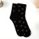 Socks with a print at the Bank "Tsarskoye" (male, "heraldic lily")
