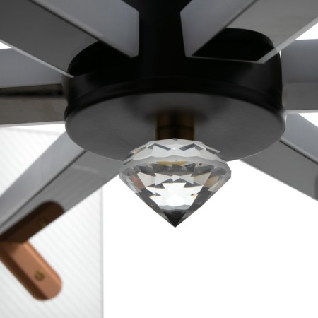 Chandelier 1700/6 LED 60W 3000-6000K Black 47x47x57 cm Bayerlux-3