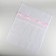 A bag for washing linen shade, 50 × 60 cm, large mesh, white color