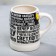 Ceramic beer mug with an opener "Real Man", 600 ml