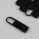 Poller for lightning, metal, 3.7 × 1.1 cm, 5 pcs, black color