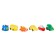 Rubber toy for the bath "Transport", 7 cm, with a squeak, types of mix, crumb I